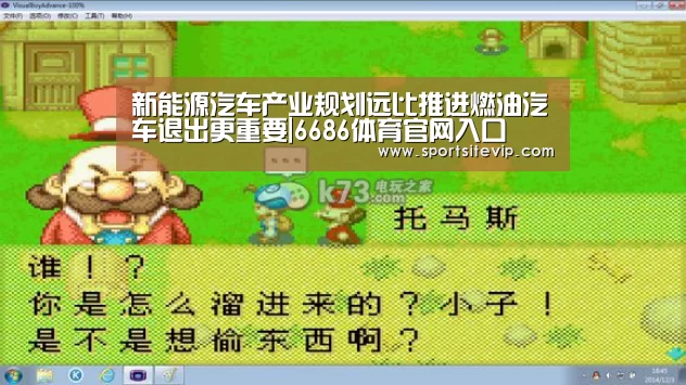 新能源汽车产业规划远比推进燃油汽车退出更重要|6686体育官网入口(图4) 6686体育